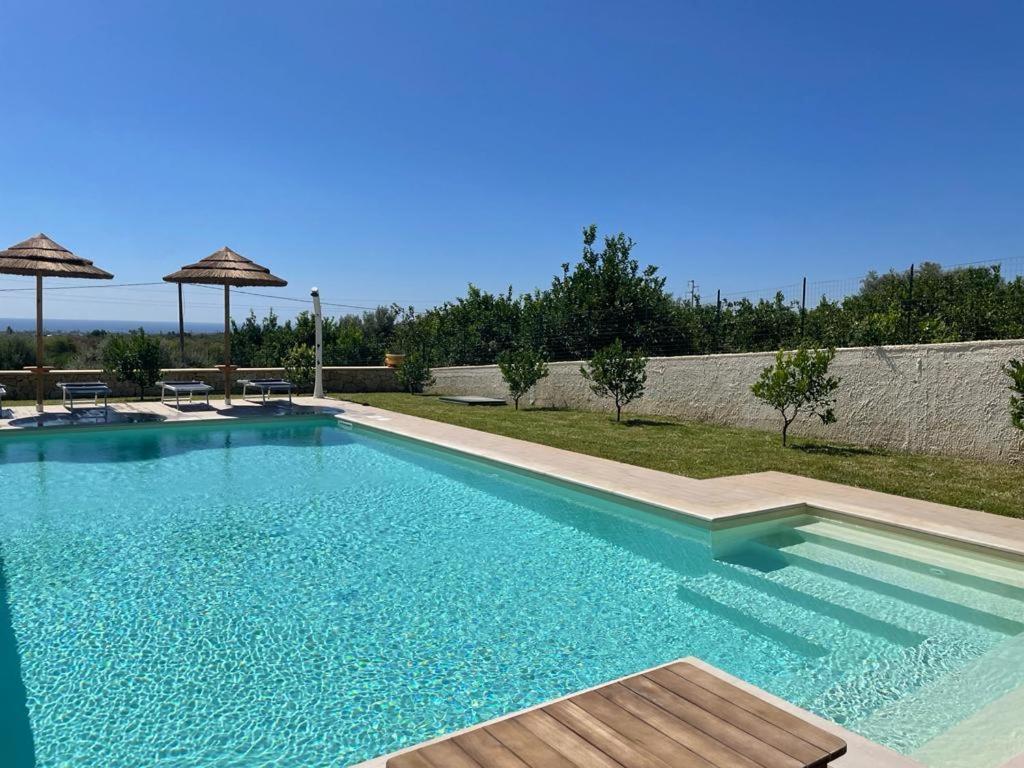 Villa Carmiano Luxury Bedrooms In Avola In The Province Of Syracuse With Spa And Swimming Pool And Wonderful Seaview Exteriér fotografie